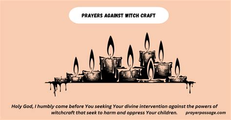 Praying for Divine Intervention in the Battle against Witchcraft